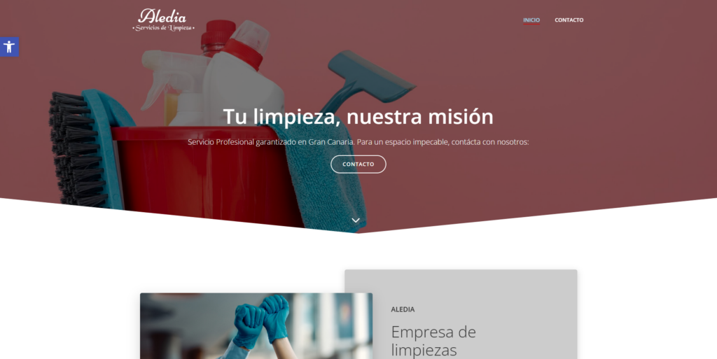 Pagina de Aledia Limpieza